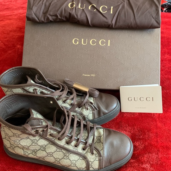 Gucci Other - Men’s Gucci High Top sneakers size 9